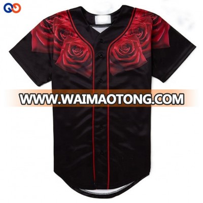 Markdown sale Original custom rose baseball jersey for men